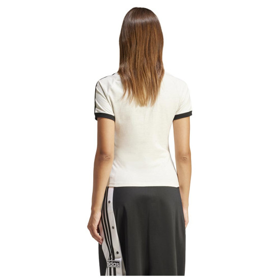Adidas Γυναικεία κοντομάνικη μπλούζα 3-Stripes Slim Raglan Tee